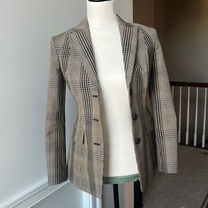 Plaid blazer